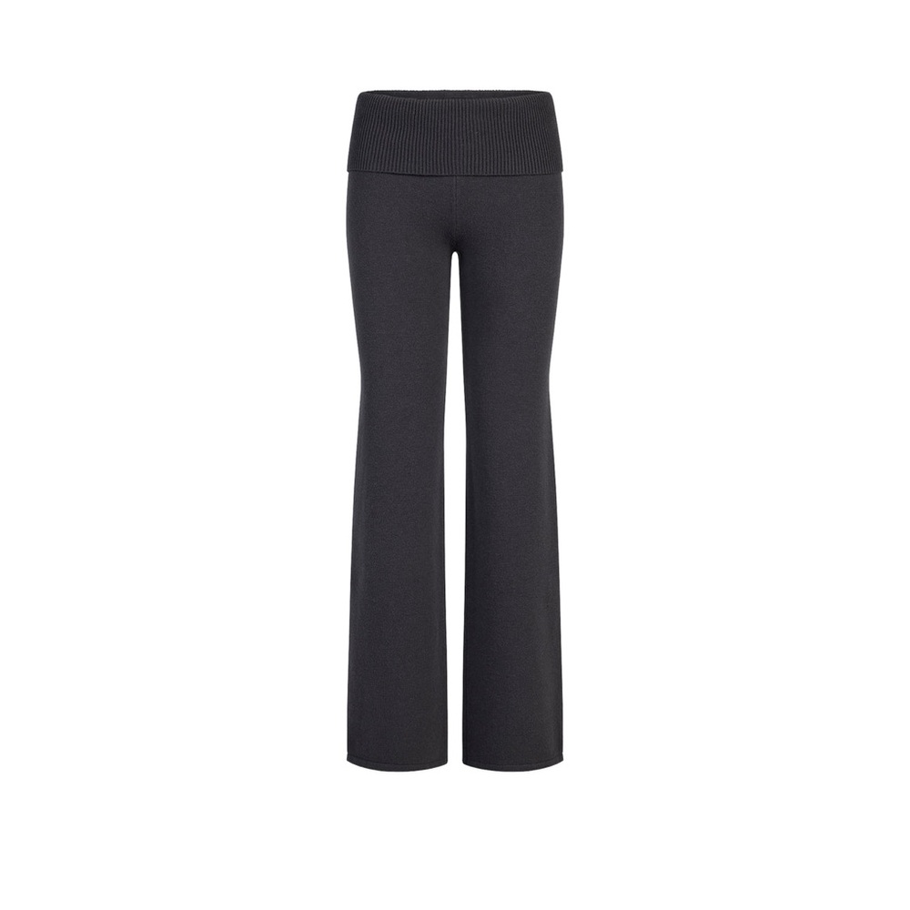 SKIMS, Sweater Knits Fold-over Pant, Ash, XXS, NWT!!